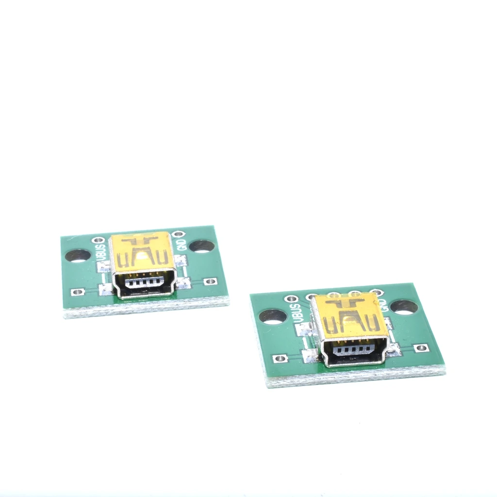10pcs Mini USB Female Jack to DIP 5P SMD Adapter Connector 2.54mm Welded PCB Converter Pinboard for Cellphone Data Line 
10pcs Mini USB Female Jack to DIP 5P SMD Adapter Connector 2.54mm Welded PCB Converter Pinboard for Cellphone Data Line
