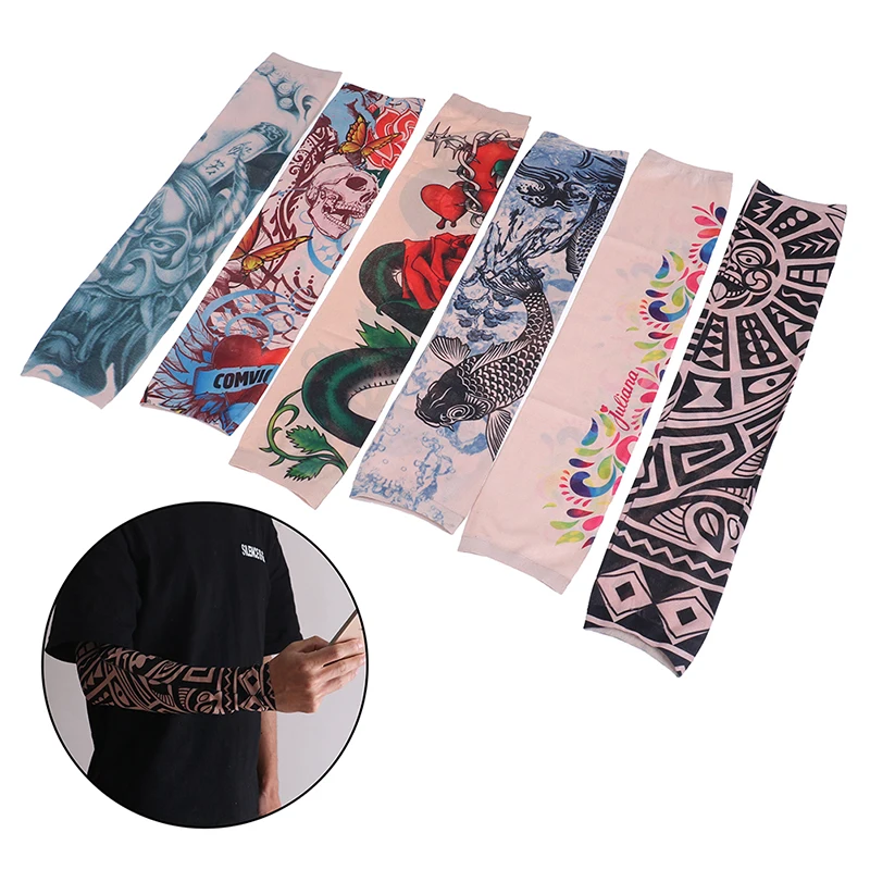 1pc Fashion Tattoo Sleeves Arm Warmer Unisex UV Protection Outdoor Temporary Fake Tattoo Arm Sleeve Warmer Sleeve Mangas
1pc Fashion Tattoo Sleeves Arm Warmer Unisex UV Protection Outdoor Temporary Fake Tattoo Arm Sleeve Warmer Sleeve Mangas