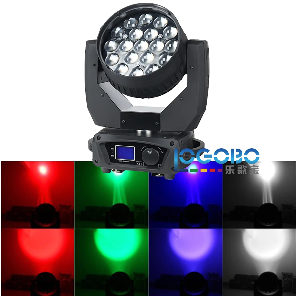 Hot Stage Lighting RGBW 4In1 19x15W Zoom LED Moving Head Beam Wash Light DMX Zoom Function High Beam Lights for Sale, Cheap 2PCS
Hot Stage Lighting RGBW 4In1 19x15W Zoom LED Moving Head Beam Wash Light DMX Zoom Function High Beam Lights for Sale, Cheap 2PCS
