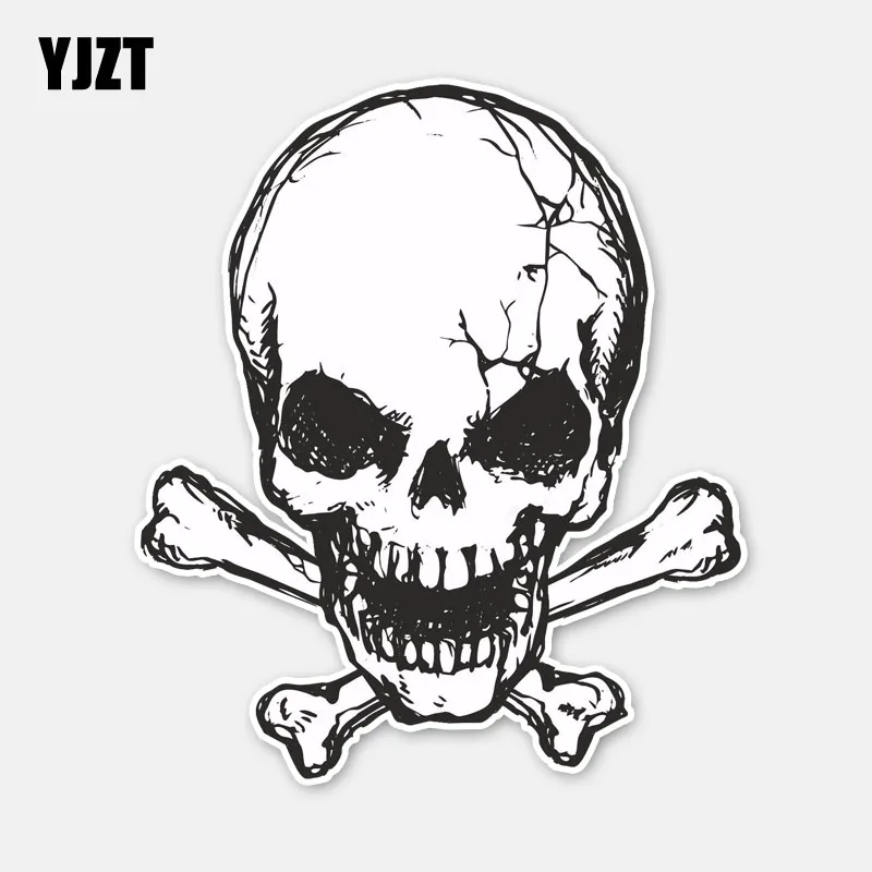 YJZT 12.5CM*14.5CM Personaltiy Funny Skull Sticker Window Car Sticker Accessories 6-2789
YJZT 12.5CM*14.5CM Personaltiy Funny Skull Sticker Window Car Sticker Accessories 6-2789
