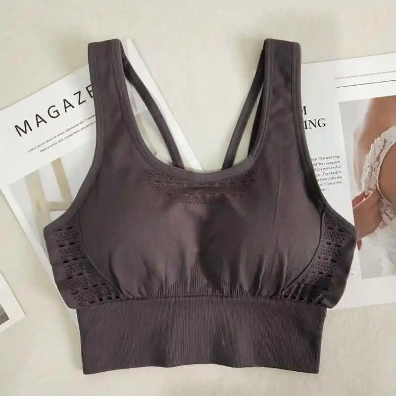 Push Up Sport Underwear Women Padded Seamless Workout Sports Bra High Impact Fitness Clothing Active Wear Crop Top Academia
Push Up Sport Underwear Women Padded Seamless Workout Sports Bra High Impact Fitness Clothing Active Wear Crop Top Academia