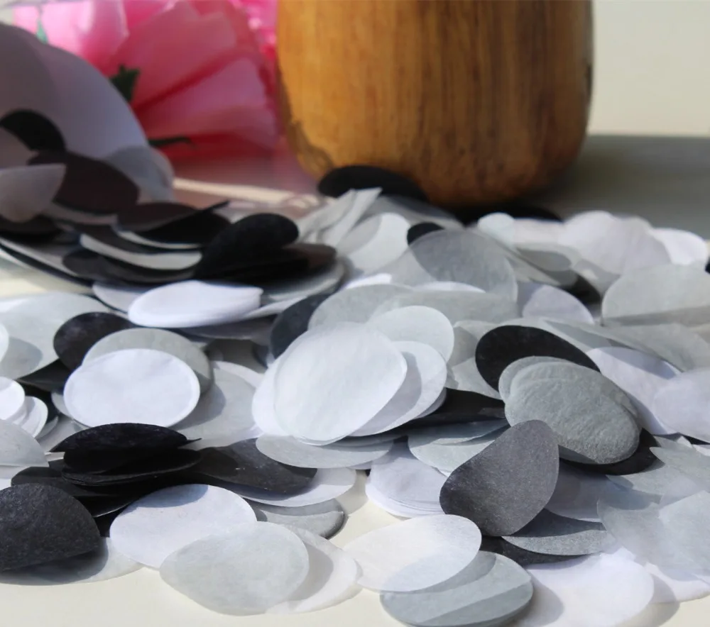 Black White Vintage Wedding Marriage Party Guests Throwing confetti flower girl gift biodegradable paper table decoration
Black White Vintage Wedding Marriage Party Guests Throwing confetti flower girl gift biodegradable paper table decoration