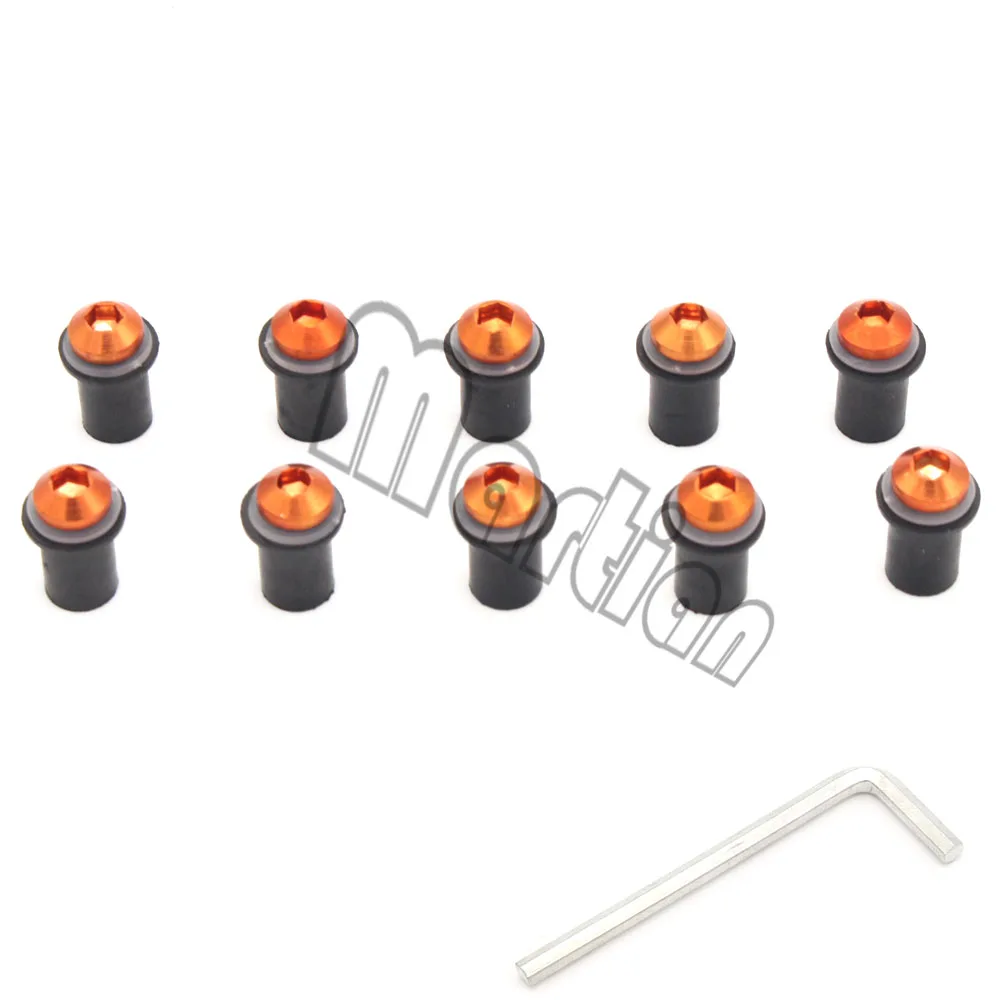 10Ps Motorcycle 5mm Windscreen Windshield Bolts Screw Nut Fastener Kit For HONDA cb500x cr 250 cbr 600rr pcx 125 cb 400/300 x4
10Ps Motorcycle 5mm Windscreen Windshield Bolts Screw Nut Fastener Kit For HONDA cb500x cr 250 cbr 600rr pcx 125 cb 400/300 x4