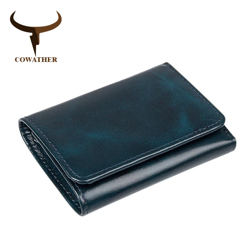 COWATHER 100% top cow genuine leather wallets for men purse high quality cow leather male wallet RFID vintage men purses J8177
COWATHER 100% top cow genuine leather wallets for men purse high quality cow leather male wallet RFID vintage men purses J8177