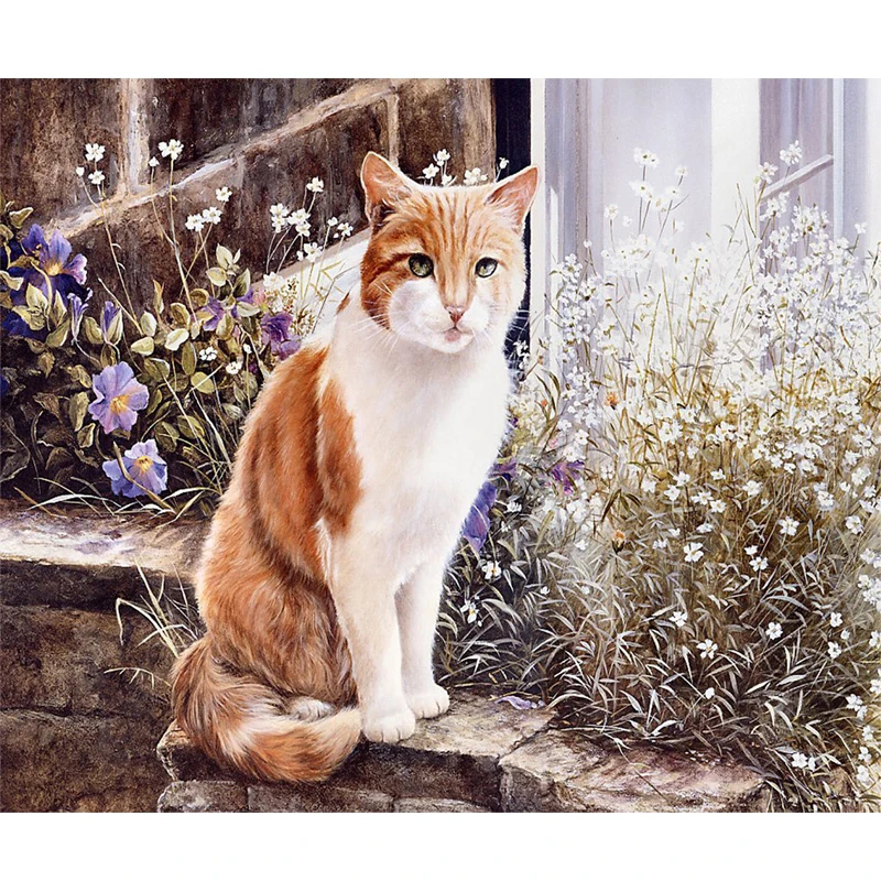 Full Square / Round Drill 5D DIY Diamond Painting "Pet cat" Embroidery Cross Stitch Mosaic Rhinestone Home Decor Gift-GT-15
Full Square / Round Drill 5D DIY Diamond Painting "Pet cat" Embroidery Cross Stitch Mosaic Rhinestone Home Decor Gift-GT-15