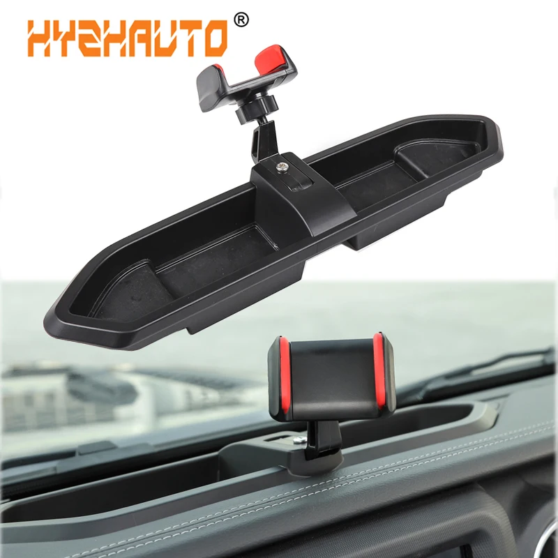 HYZHAUTO 1Pcs Car Interior Accessories ABS GPS Bracket Storage Box Mobile Phone Holder for Jeep Wrangler JL 2018+ Black
HYZHAUTO 1Pcs Car Interior Accessories ABS GPS Bracket Storage Box Mobile Phone Holder for Jeep Wrangler JL 2018+ Black