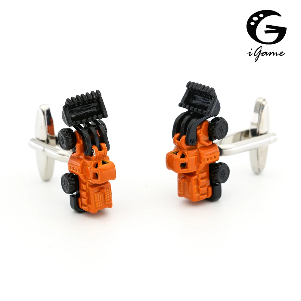 iGame New Arrival Forklift Cuff Links Yellow Color Transportation Truck Design Quality Brass Shirt Cuflinks Free Shipping
iGame New Arrival Forklift Cuff Links Yellow Color Transportation Truck Design Quality Brass Shirt Cuflinks Free Shipping