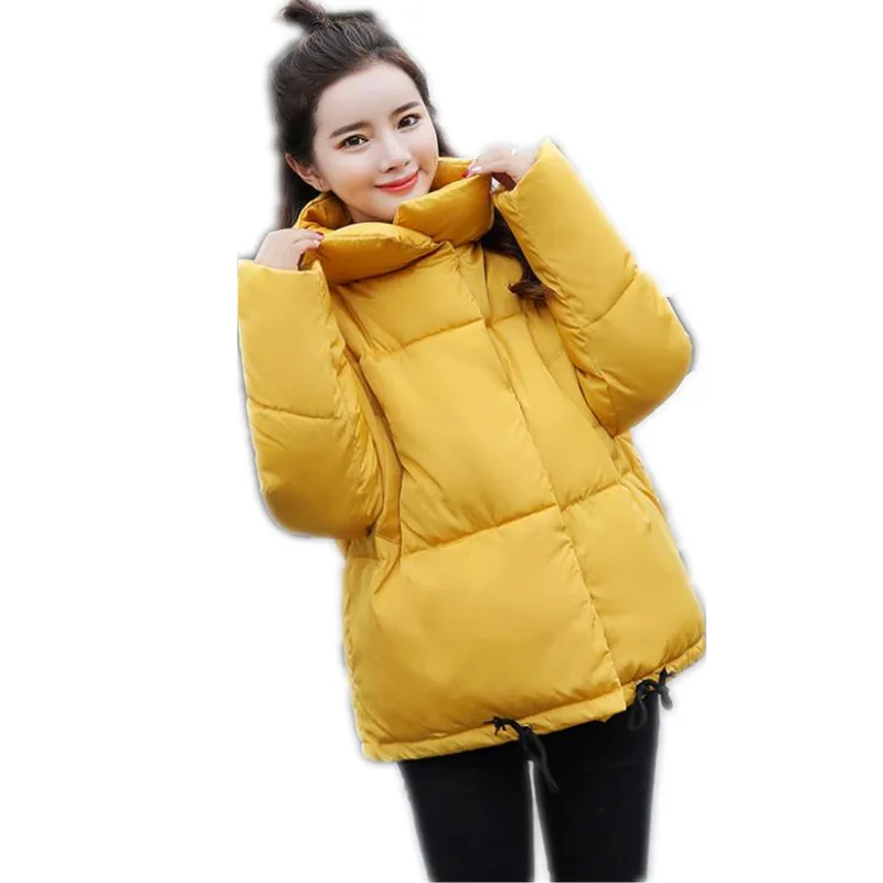 Winter Women Short Jackets 2019 Sweet Stand-Collar Winter Coats Female Long Sleeve Loose Down Cotton Jackets Thicken Parkas Q890
Winter Women Short Jackets 2019 Sweet Stand-Collar Winter Coats Female Long Sleeve Loose Down Cotton Jackets Thicken Parkas Q890