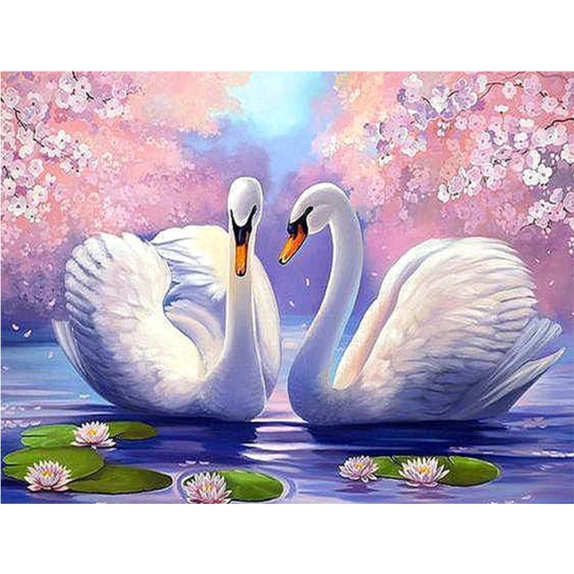 Diamond Painting Swan lover Scenery Square/Round 5D Diamond embroidery Cross stitch animal Wall Painting Holiday gift WG1022
Diamond Painting Swan lover Scenery Square/Round 5D Diamond embroidery Cross stitch animal Wall Painting Holiday gift WG1022