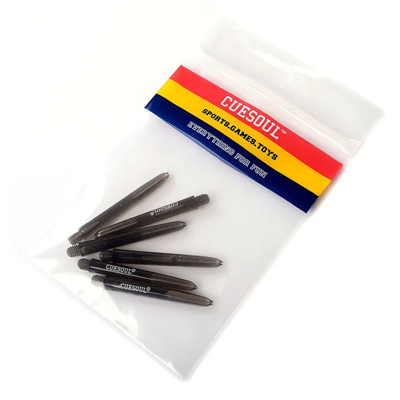 CUESOUL 6pcs Professional PC Nylon Darts Shafts 2BA 41mm Darts Shafts Dart Accessories
CUESOUL 6pcs Professional PC Nylon Darts Shafts 2BA 41mm Darts Shafts Dart Accessories