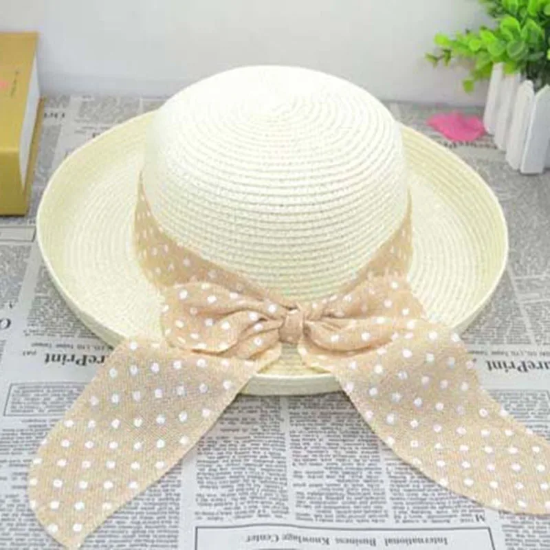 New Summer Ladies girl women Striped Bow Cap Big along hat Sun beach hat Dot big bow band lm42
New Summer Ladies girl women Striped Bow Cap Big along hat Sun beach hat Dot big bow band lm42