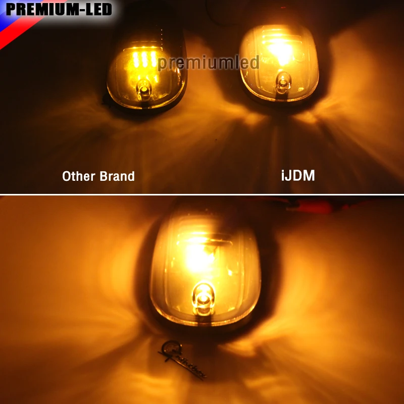5pcs Smoked Lens 9SMD-3030 LED Cab Roof Top Marker Running Lights For Truck SUV 4x4 (Amber/Red/Blue/Ice Blue/White)
5pcs Smoked Lens 9SMD-3030 LED Cab Roof Top Marker Running Lights For Truck SUV 4x4 (Amber/Red/Blue/Ice Blue/White)