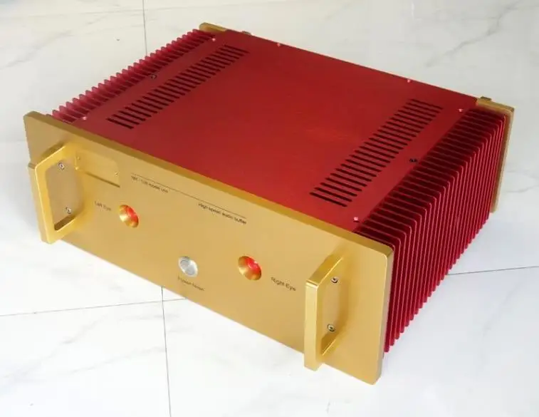 C108 DIY полностью алюминиевый усилитель мощности шасси amp корпус/коробка 440*410*150 мм
C108 DIY полностью алюминиевый усилитель мощности шасси amp корпус/коробка 440*410*150 мм