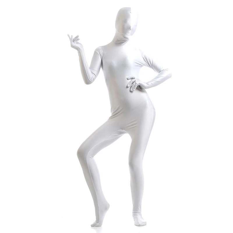 Ainclu 24 hoursWhite Spandex Zentai Suit for Women Female Halloween Jumpsuit Romper Rush order/Same day shipping/
Ainclu 24 hoursWhite Spandex Zentai Suit for Women Female Halloween Jumpsuit Romper Rush order/Same day shipping/