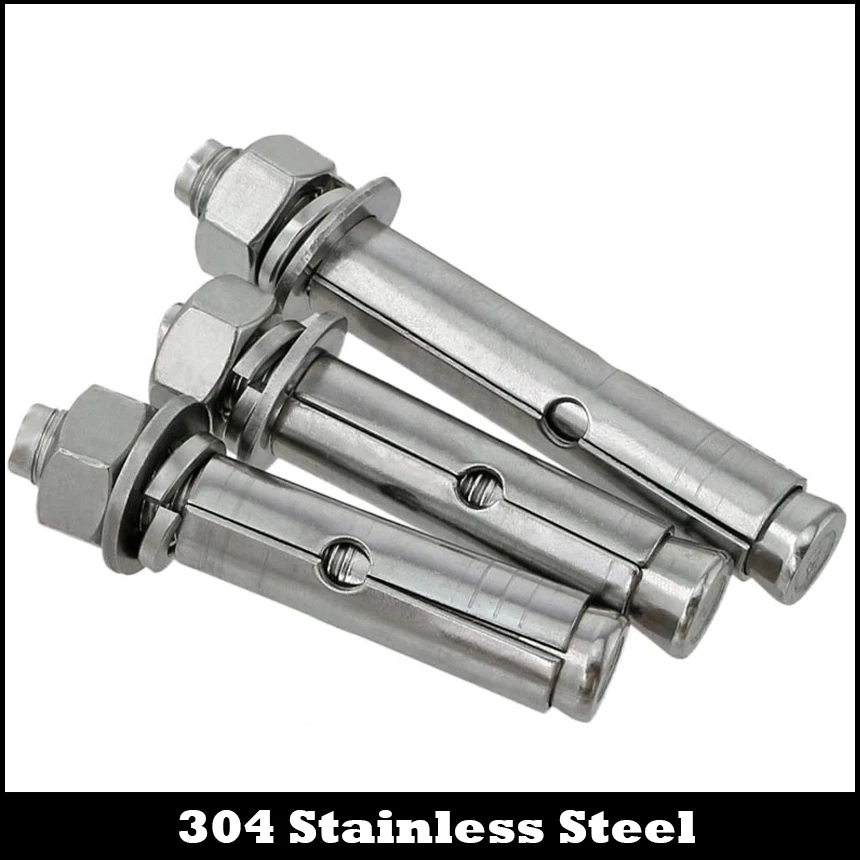 M6 M6*50/6070/80/100 M6x50/6070/80/100 304 Stainless Steel SS External Hex Hexagon Expansion Screw Sleeve Concrete Anchor Bolt
M6 M6*50/6070/80/100 M6x50/6070/80/100 304 Stainless Steel SS External Hex Hexagon Expansion Screw Sleeve Concrete Anchor Bolt