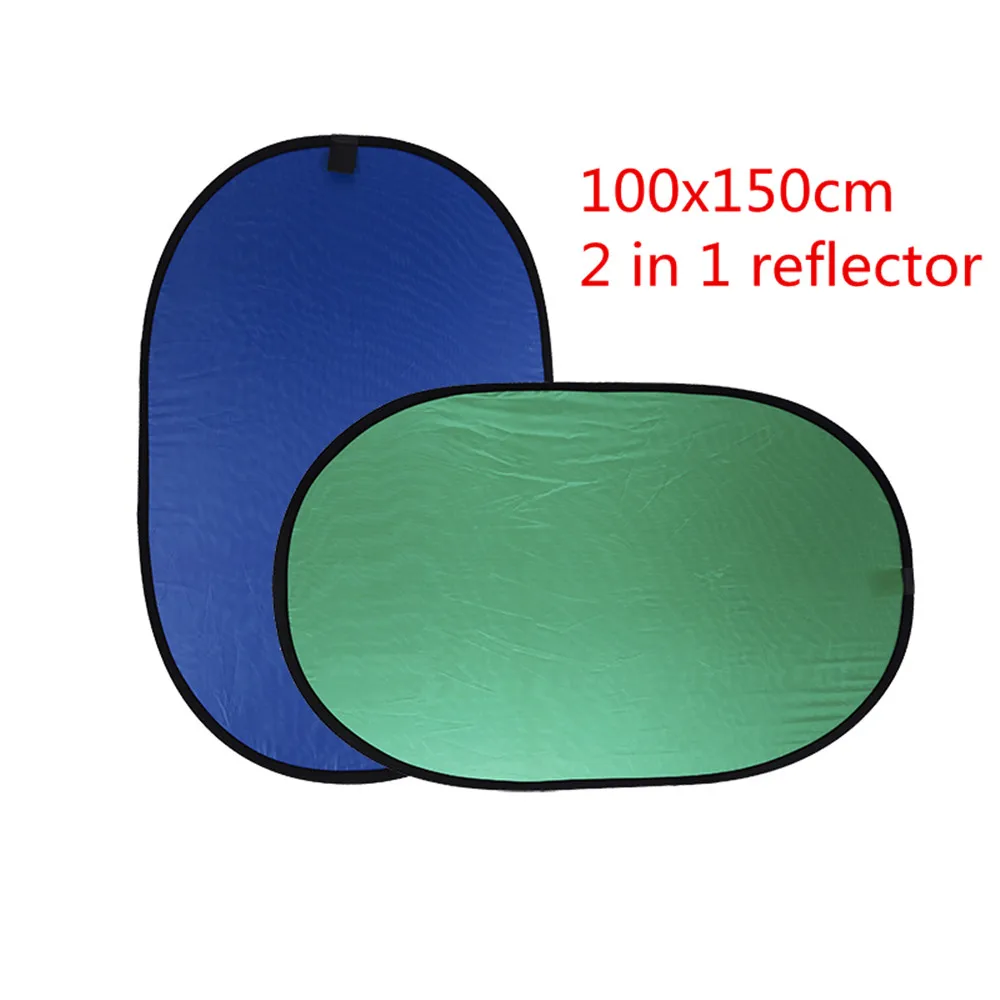 CY New 100x150cm Reflector Collapsible Nylon Blue&Green (2in1) Backdrop Background Panel for Photo & Video Studio Photography
CY New 100x150cm Reflector Collapsible Nylon Blue&Green (2in1) Backdrop Background Panel for Photo & Video Studio Photography