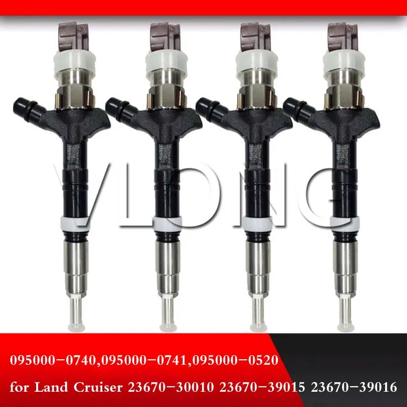 095000-0740 095000-0741 095000-0520 FUEL injector for Land Cruiser 23670-30010 23670-39015 23670-39016
095000-0740 095000-0741 095000-0520 FUEL injector for Land Cruiser 23670-30010 23670-39015 23670-39016
