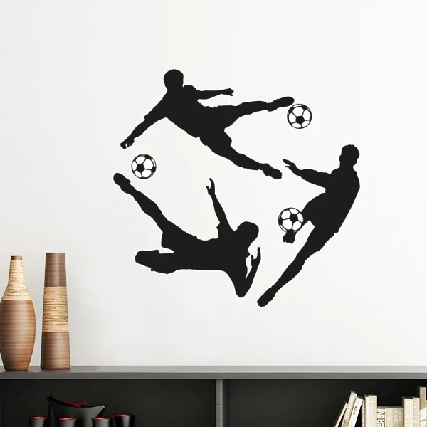 Surround Soccer Football Silhouettes Sports Silhouette Removable Wall Sticker Art Decals Mural DIY Wallpaper for Room Decal
Surround Soccer Football Silhouettes Sports Silhouette Removable Wall Sticker Art Decals Mural DIY Wallpaper for Room Decal