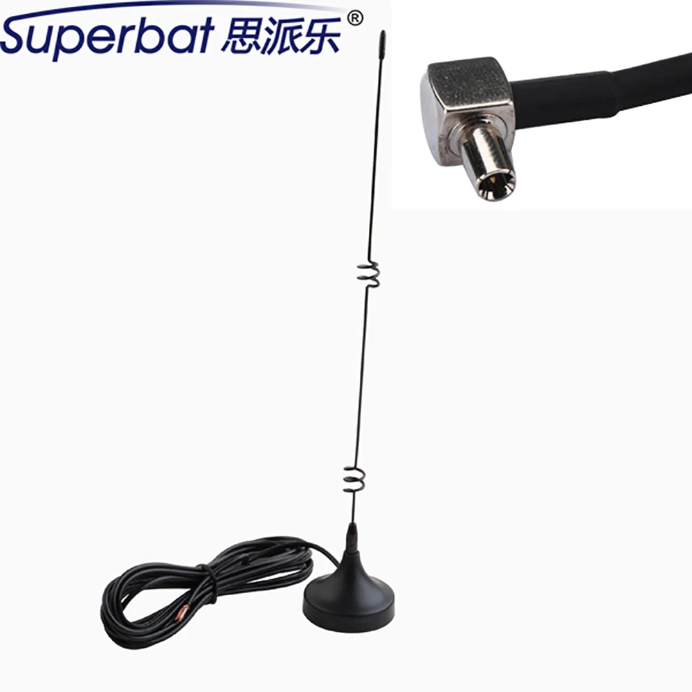 Superbat 5dbi 850/1900/900/1800/2100Mhz TS-9 Male RA GSM/UMTS/HSPA/CDMA/3G Antenna Mobile Broadband Aerial Signal Booster
Superbat 5dbi 850/1900/900/1800/2100Mhz TS-9 Male RA GSM/UMTS/HSPA/CDMA/3G Antenna Mobile Broadband Aerial Signal Booster