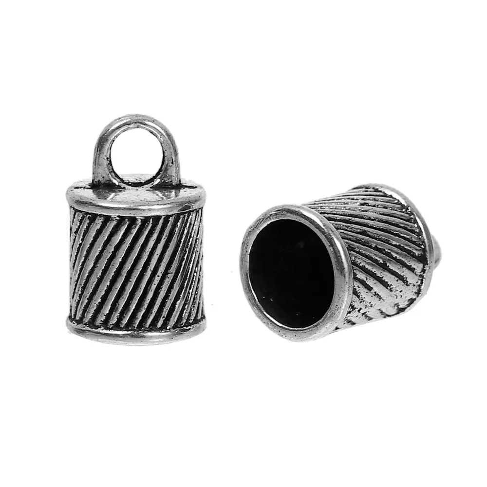DoreenBeads Zinc Based Alloy silver color Cord End Caps Cylinder DIY Components (Fits 8mm Cord) 16mm x 10mm( 3/8"), 30 PCs
DoreenBeads Zinc Based Alloy silver color Cord End Caps Cylinder DIY Components (Fits 8mm Cord) 16mm x 10mm( 3/8"), 30 PCs