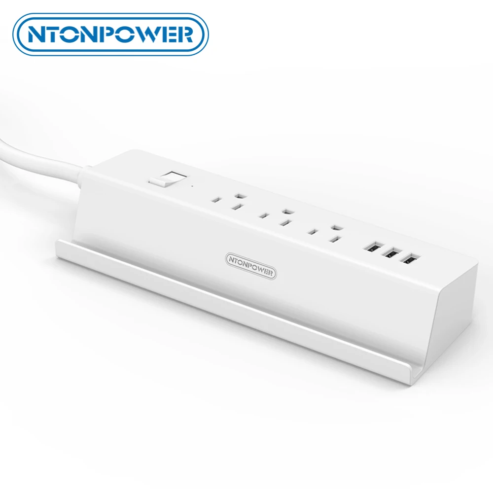 NTONPOWER MSP USB Power Extension Socket US Plug 15A Overload Switch Energy Saving 3 AC 3 USB Charging Port with Phone Holder
NTONPOWER MSP USB Power Extension Socket US Plug 15A Overload Switch Energy Saving 3 AC 3 USB Charging Port with Phone Holder