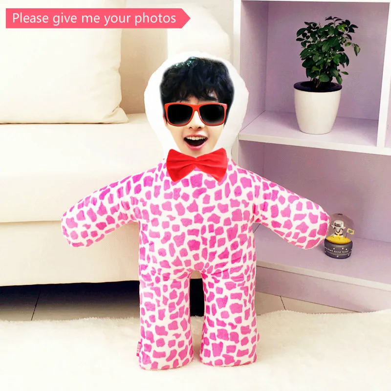 Provide photo Pink deer lines cushion Real human pillows Christmas decorations diy gift Birthday Valentine's Day Personal
Provide photo Pink deer lines cushion Real human pillows Christmas decorations diy gift Birthday Valentine's Day Personal
