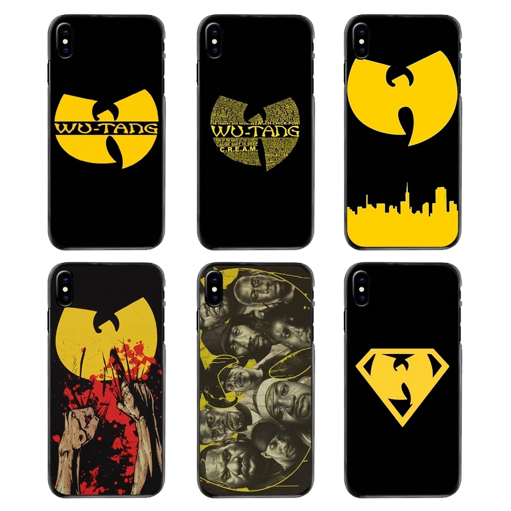 Wu Tang Clan хип-хоп рэп-группа аксессуары Жесткий телефон чехол для Iphone 4 4S 5 5S 5C SE 6 S 7 8
