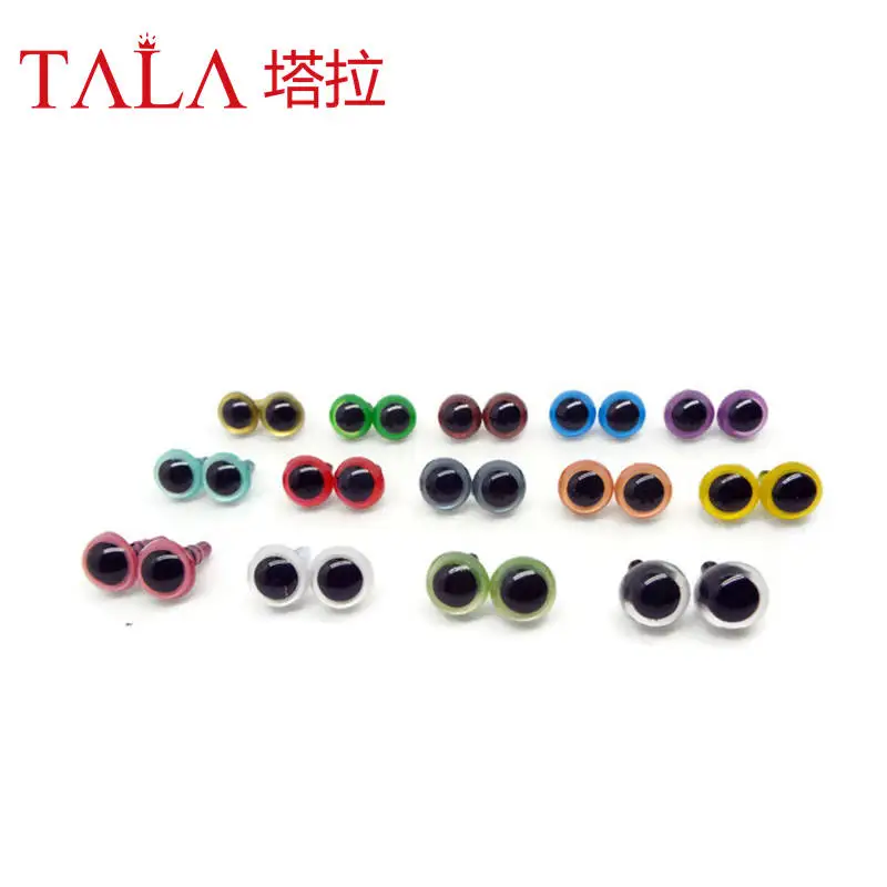 50pairs 10mm toy accessories Plastic doll eyes/Colorful safety eyes wholesale/mixed color
50pairs 10mm toy accessories Plastic doll eyes/Colorful safety eyes wholesale/mixed color