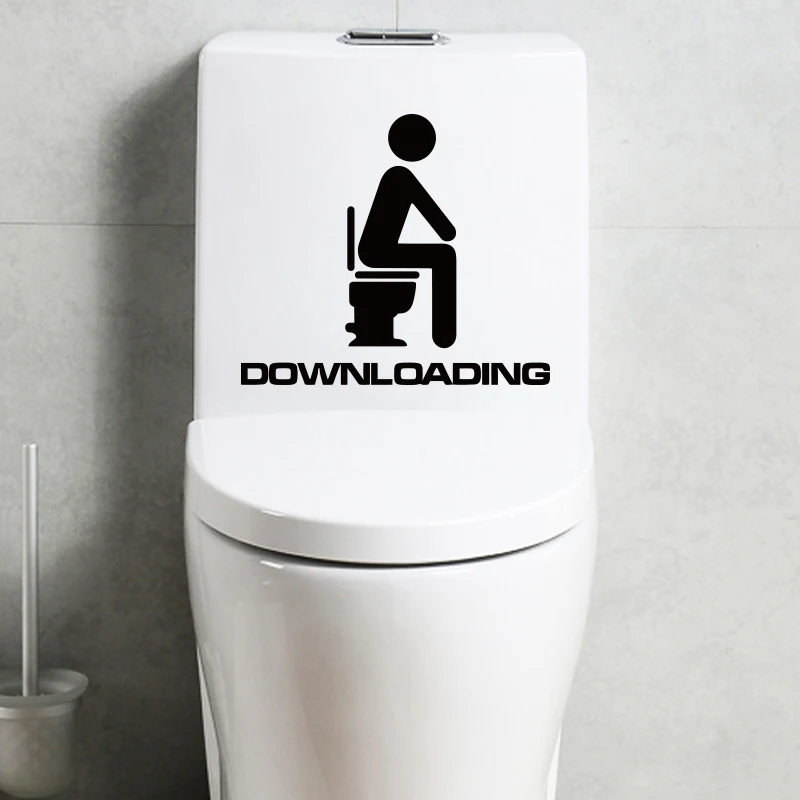 Art Design WC Vinyl environmental waterproof Creative Character home decoration downloading Toilte sticker for washing room
Art Design WC Vinyl environmental waterproof Creative Character home decoration downloading Toilte sticker for washing room