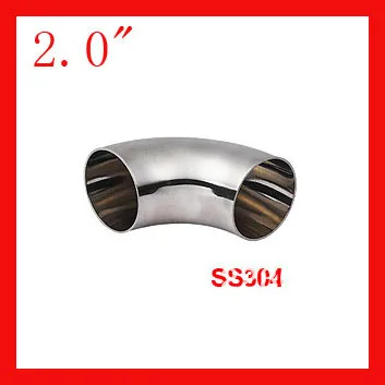 New arrival 2.0" SS304 stainless steel tube elbow 90 degree C elbow WELD elbow Pipe Fitting 10pcs/lot
New arrival 2.0" SS304 stainless steel tube elbow 90 degree C elbow WELD elbow Pipe Fitting 10pcs/lot