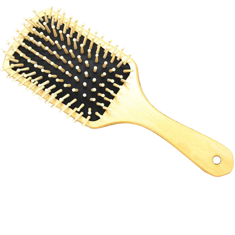 Hair Care Wooden Spa Massage Comb Wooden Paddle Pointed Handle Teeth Hair Brush Antistatic Cushion Comb
Hair Care Wooden Spa Massage Comb Wooden Paddle Pointed Handle Teeth Hair Brush Antistatic Cushion Comb