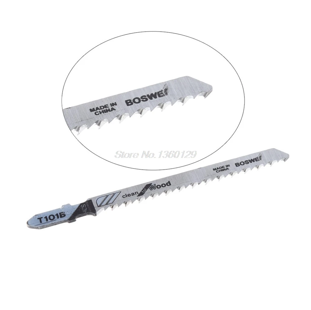 5 Pcs T101B HCS 100mm Jigsaw Blade Clean For Wood T-Shank Jig Saw Blades Wholesale&DropShip
5 Pcs T101B HCS 100mm Jigsaw Blade Clean For Wood T-Shank Jig Saw Blades Wholesale&DropShip