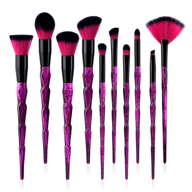 10 PCS Makeup Brush Set Diamond Concealer Powder Foundation Makeup Brush Professional Makeup Brush Set
10 PCS Makeup Brush Set Diamond Concealer Powder Foundation Makeup Brush Professional Makeup Brush Set