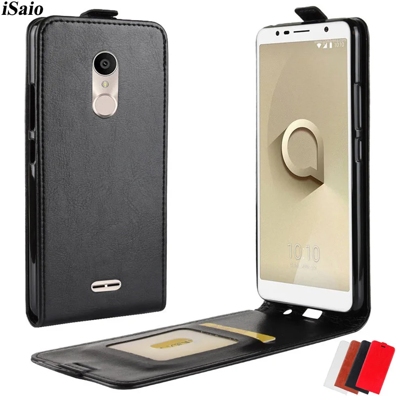 Вертикальный чехол книжка для Alcatel 3C 3 C 5026D 6 0 дюйма кожаный телефона чехлы
