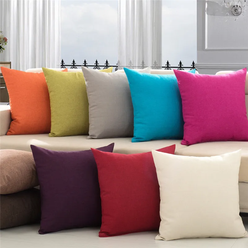 45x45cm Simple Solid Color Cushion Cover Car Office Waist Chair Seat Decoration Pillow Case Living Room Home Decor
45x45cm Simple Solid Color Cushion Cover Car Office Waist Chair Seat Decoration Pillow Case Living Room Home Decor