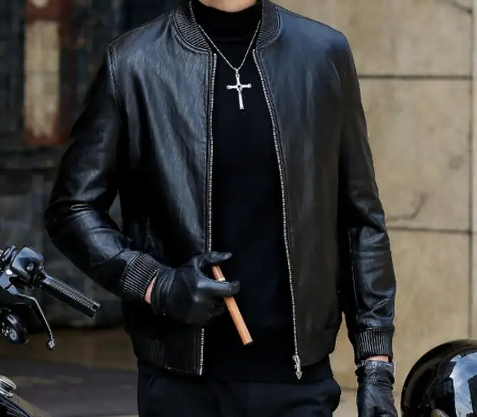 S-4XL HOT Spring Men's New Fashion Classic Personality Locomotive collar casual slim PU jacket
S-4XL HOT Spring Men's New Fashion Classic Personality Locomotive collar casual slim PU jacket