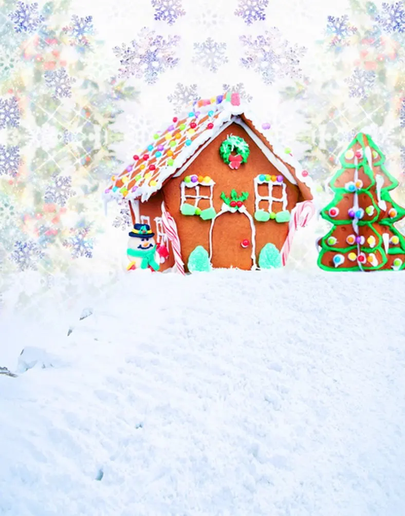 Winter Snow Cartoon Christmas Tree House Photography Backdrops Photo Props Studio Background 5x7ft
Winter Snow Cartoon Christmas Tree House Photography Backdrops Photo Props Studio Background 5x7ft