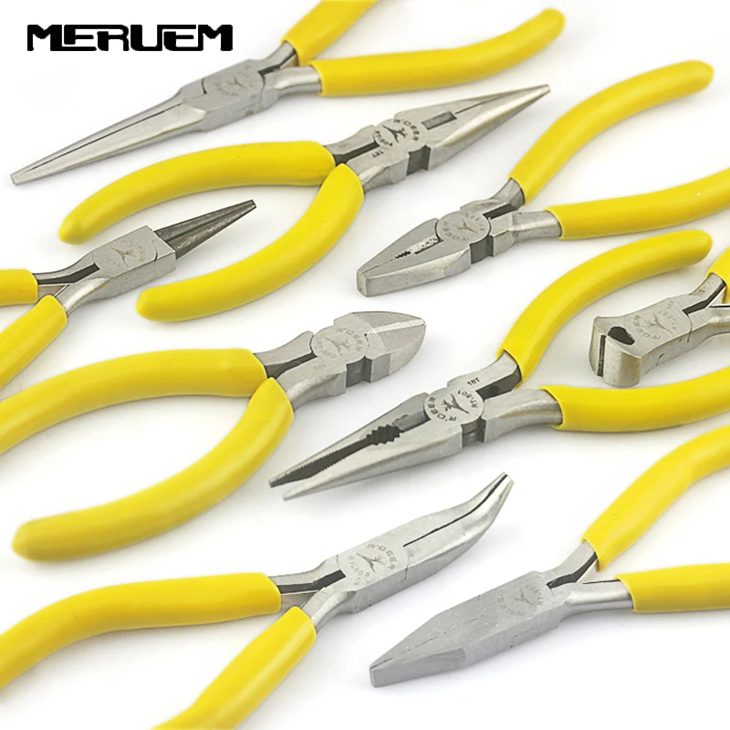 Various styles of pliers Multi Functional Electrical Wire Cable Cutters Cutting Side Snips Flush / 5 inch Mini Repair Hand Tools
Various styles of pliers Multi Functional Electrical Wire Cable Cutters Cutting Side Snips Flush / 5 inch Mini Repair Hand Tools