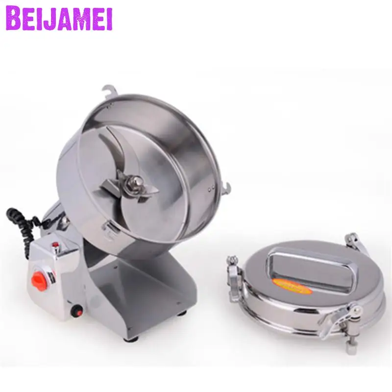 BEIJAMEI 1000g Grains Spices Hebals Cereals Dry Food Grinder Grinding Machine commercial home medicine flour powder crusher
BEIJAMEI 1000g Grains Spices Hebals Cereals Dry Food Grinder Grinding Machine commercial home medicine flour powder crusher