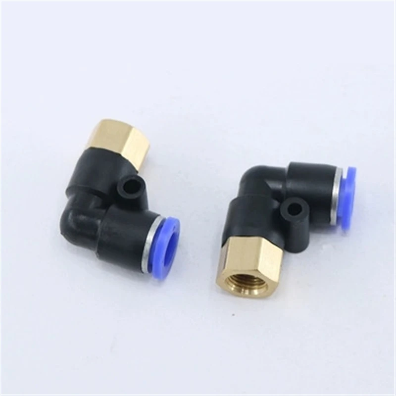PLF Pneumatic 4-12mm OD Internal Thread M5'' 1/8'' 1/4'' 3/8'' 1/2'' Pneumatic Female Elbow Connector Tube Air Push In Fitting
PLF Pneumatic 4-12mm OD Internal Thread M5'' 1/8'' 1/4'' 3/8'' 1/2'' Pneumatic Female Elbow Connector Tube Air Push In Fitting
