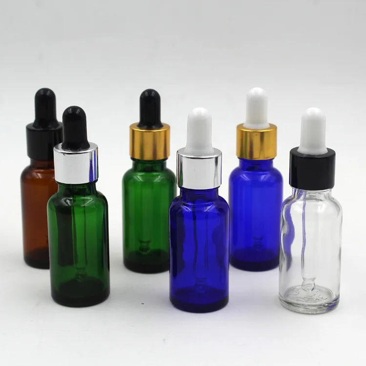 20ML Green Blue Transparent Brown Oil Bottle White Black Plastic Dropper Oil Glass Bottle 100PCS/LOT
20ML Green Blue Transparent Brown Oil Bottle White Black Plastic Dropper Oil Glass Bottle 100PCS/LOT