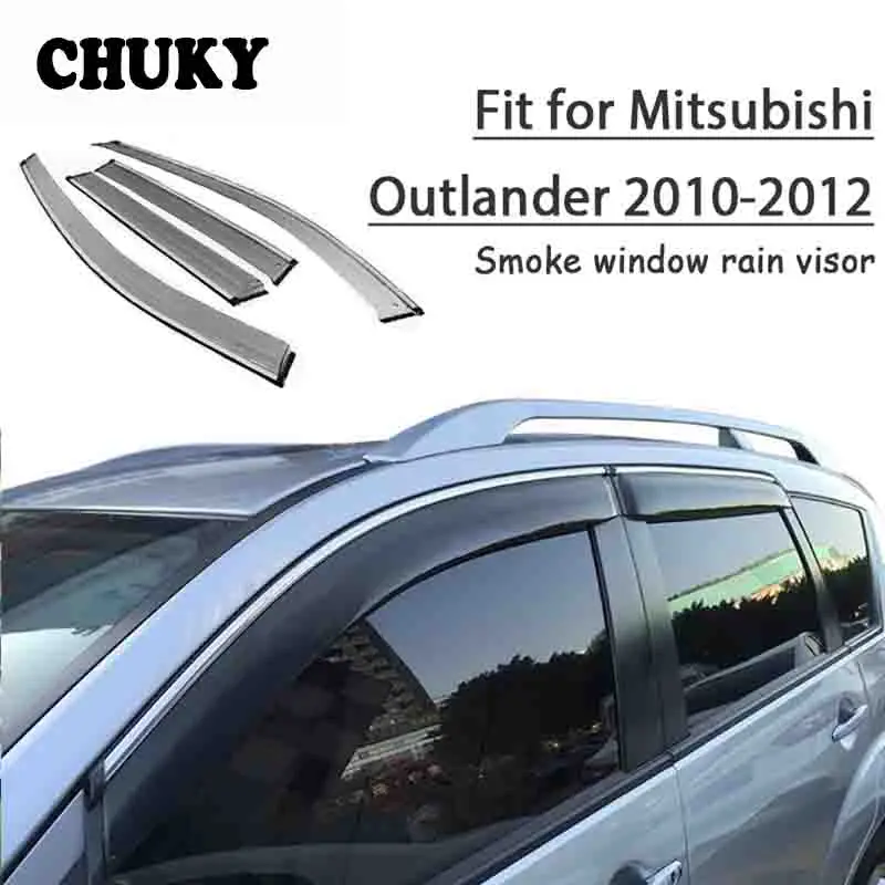 Chuky 4pcs ABS Car Styling Window Visors Awnings Shelters Rain Shield For Mitsubishi Outlander 2010 2011 2012 Accessories
Chuky 4pcs ABS Car Styling Window Visors Awnings Shelters Rain Shield For Mitsubishi Outlander 2010 2011 2012 Accessories