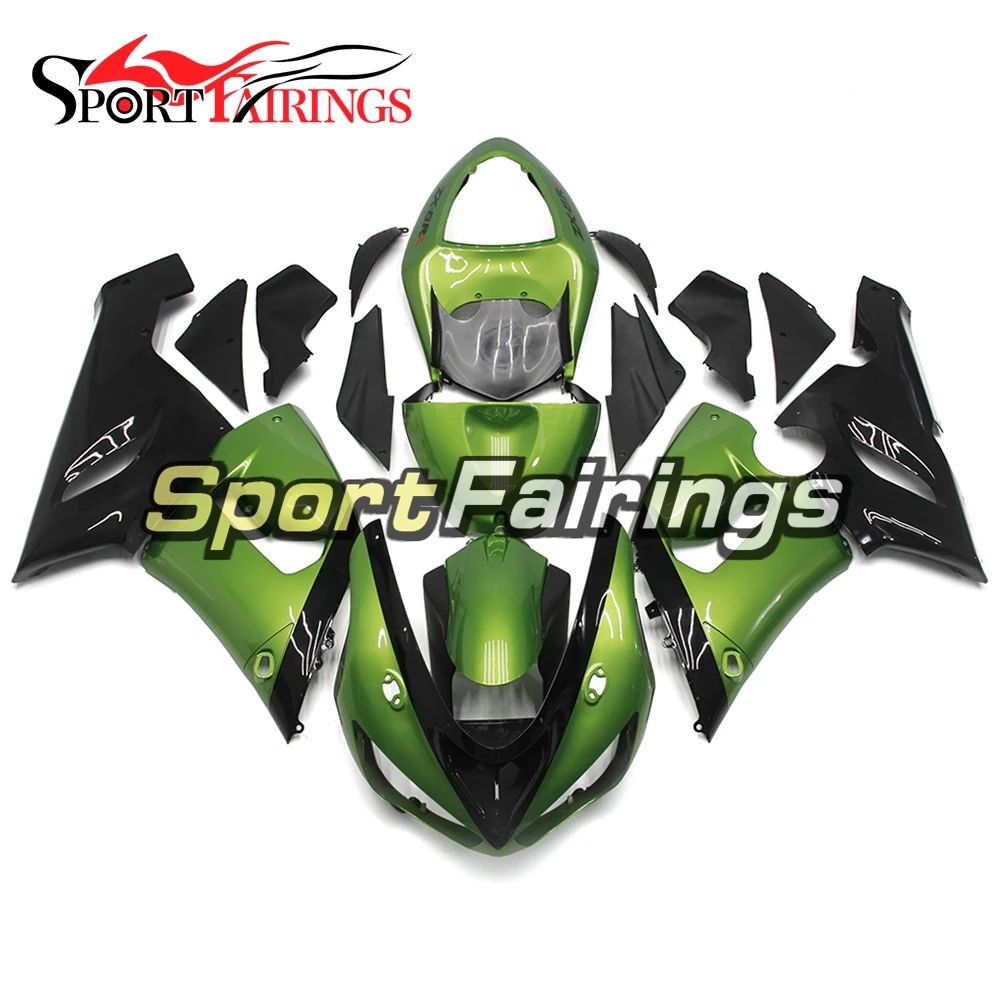 Complete Green Black Fairings For Kawasaki ZX6R 636 05 06 ZX-6R 2005 2006 Injection ABS Plastics ZX6R 05 06 Full Cowling
Complete Green Black Fairings For Kawasaki ZX6R 636 05 06 ZX-6R 2005 2006 Injection ABS Plastics ZX6R 05 06 Full Cowling