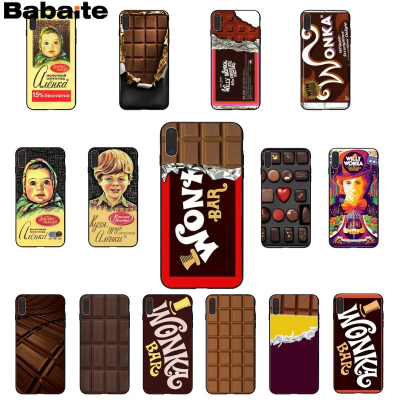 Chocolate Willy Wonka Bar с золотистым роскошным дизайном чехол для телефона iPhone 8 7 6 6S Plus X XS