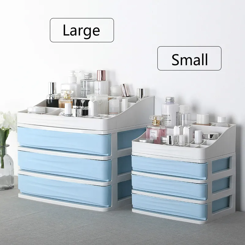Large Capacity Cosmetic Storage Box Plastic Drawer Makeup Organizer Jewelry Container Makeup Brushes Lipstick Holder Box
Large Capacity Cosmetic Storage Box Plastic Drawer Makeup Organizer Jewelry Container Makeup Brushes Lipstick Holder Box