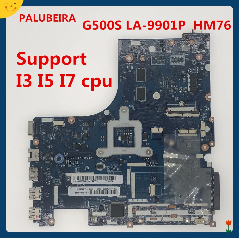 PALUBEIRA LA 9901P для Lenovo G500S Материнская плата ноутбука VILG1/G2 REV: 1 0 HM76 поддержка I3 I5 I7