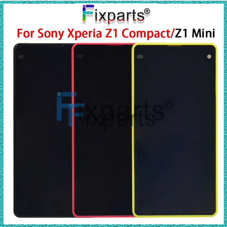 4.3" For SONY Xperia Z1 Compact LCD Display Touch Screen Digitizer Assembly Replacement M51w D5503 For SONY z1 Mini Display
4.3" For SONY Xperia Z1 Compact LCD Display Touch Screen Digitizer Assembly Replacement M51w D5503 For SONY z1 Mini Display