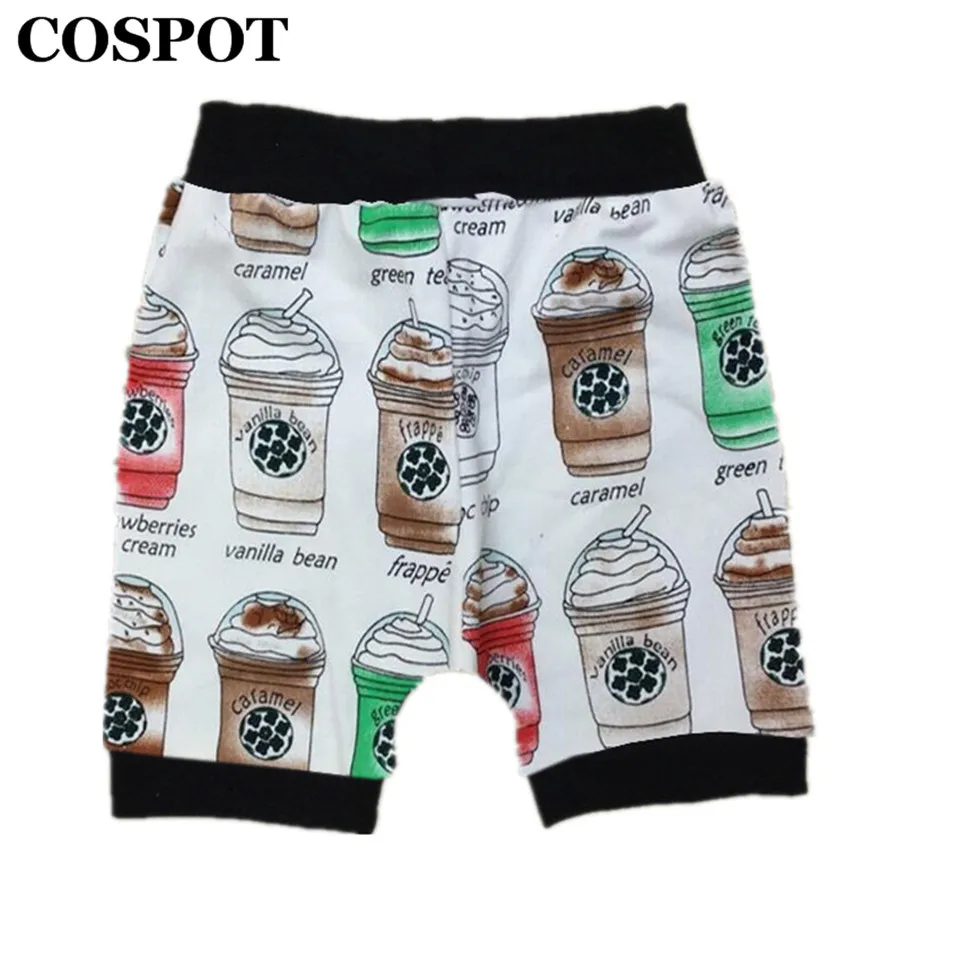 Шорты COSPOT хлопковые для мальчиков и девочек, Короткие штаны с принтом и чашками кофе, на возраст 2-7 лет, лето, 2022
Шорты COSPOT хлопковые для мальчиков и девочек, Короткие штаны с принтом и чашками кофе, на возраст 2-7 лет, лето, 2022