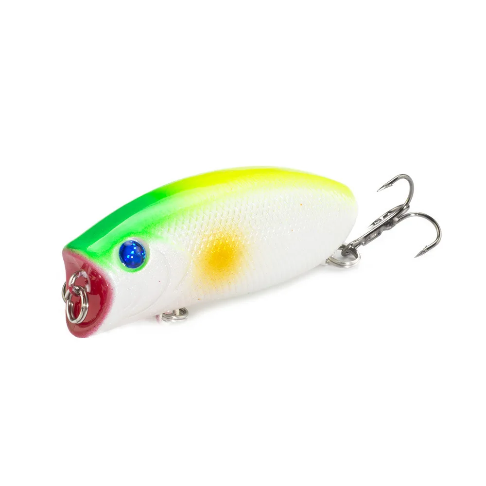 1pc 55mm/11g Surface water Popper Fishing Bait Wobbler Trolling Bass Carp Fly Artificial Ocean Floating Sea Fishing Bait Peche 
1pc 55mm/11g Surface water Popper Fishing Bait Wobbler Trolling Bass Carp Fly Artificial Ocean Floating Sea Fishing Bait Peche