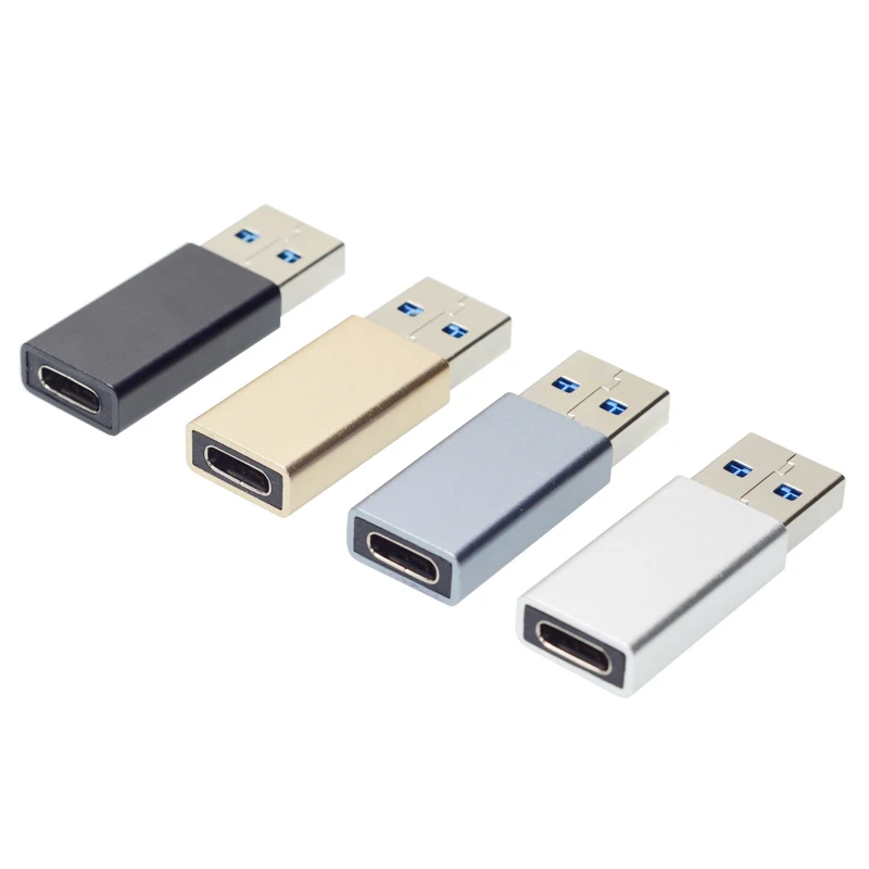 USB 3.0 Male to USB 3.1 Type-C Female Data Charge Converter mini ITX Desktop USB3.0 Type A to USB-C female port OTG Adapter
USB 3.0 Male to USB 3.1 Type-C Female Data Charge Converter mini ITX Desktop USB3.0 Type A to USB-C female port OTG Adapter